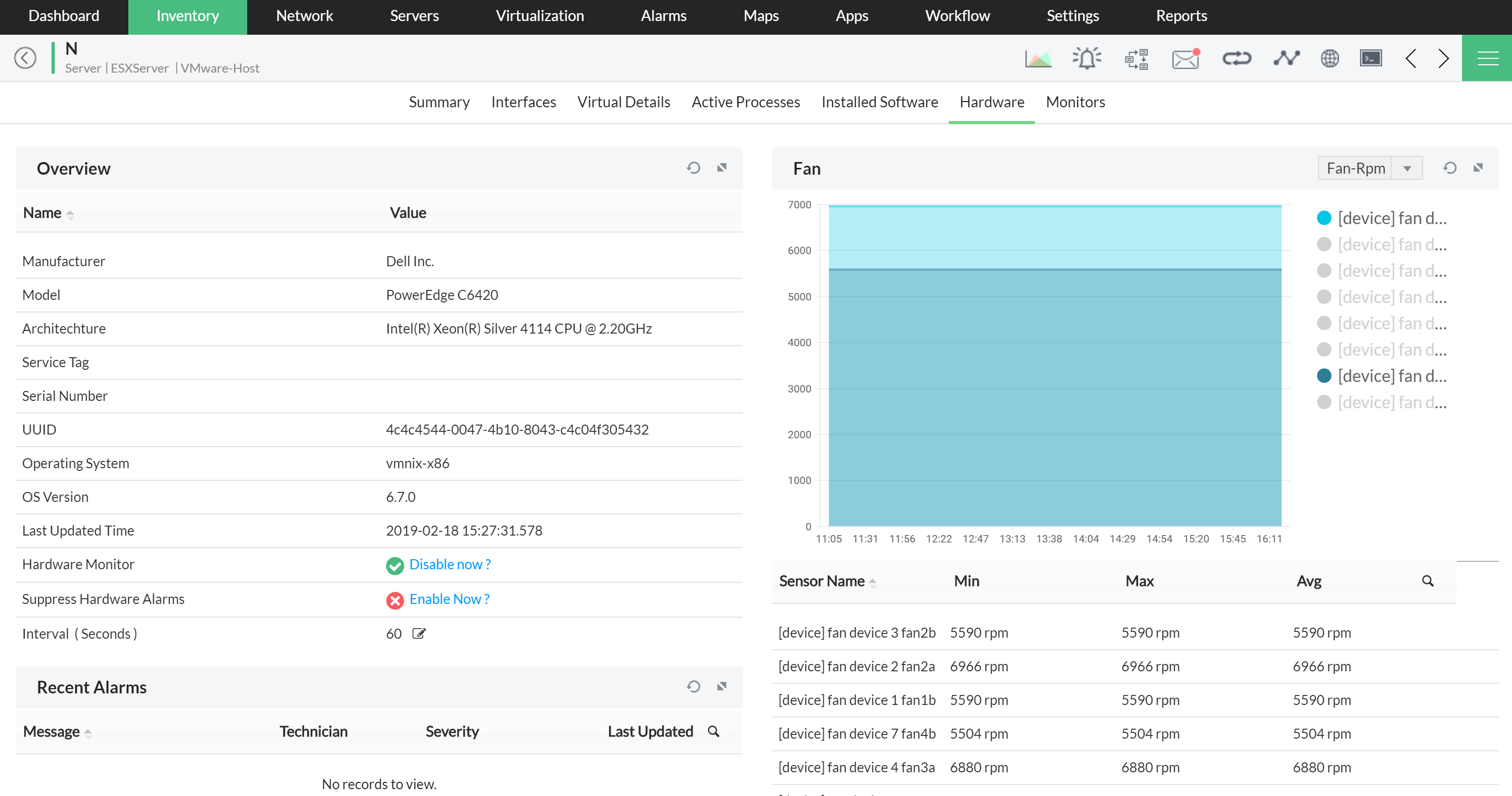 Hardware Monitoring